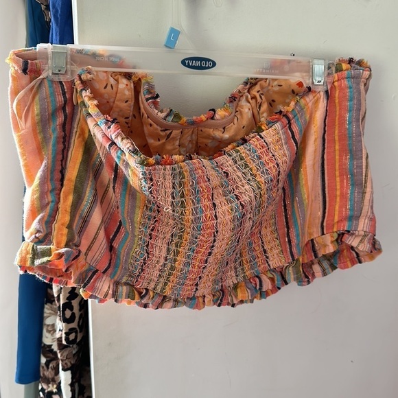 Anthropologie multicolor tube top - Picture 4 of 6